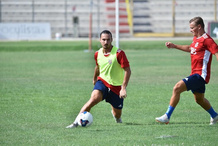 Masala e Lora in allenamento | Foto Facebook Torres