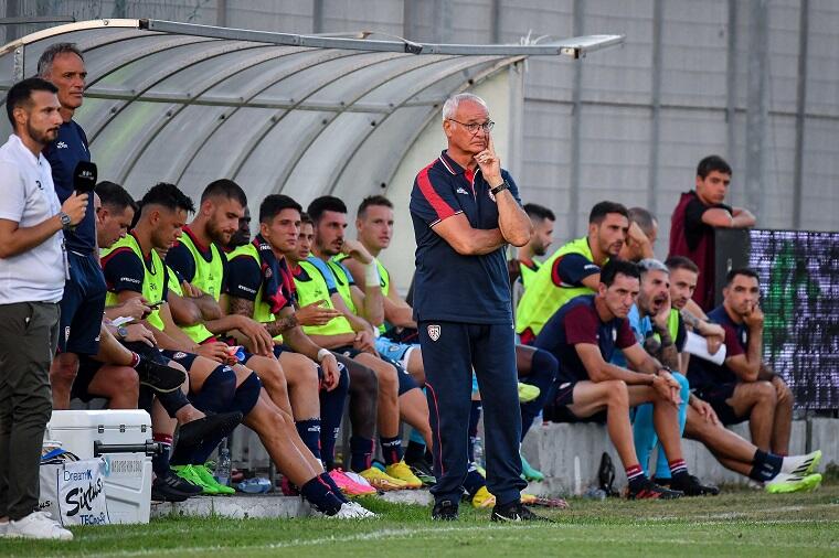 Claudio Ranieri, allenatore del Cagliari | Foto Luigi Canu