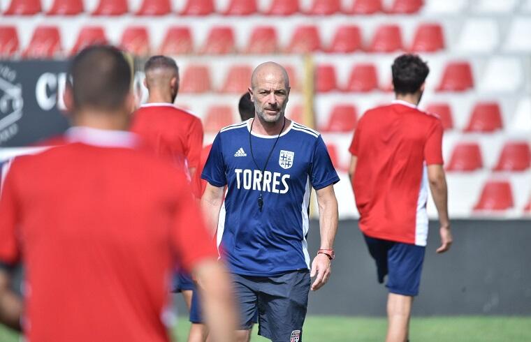 Alfonso Greco, allenatore della Torres | Foto Alessandro Sanna