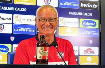 Claudio Ranieri in occasione della conferenza stampa durante il pre-ritiro di Asseminello | Foto Centotrentuno