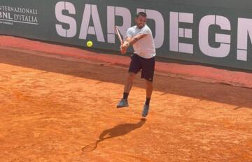 Alessandro Ingarao durante la propria gara