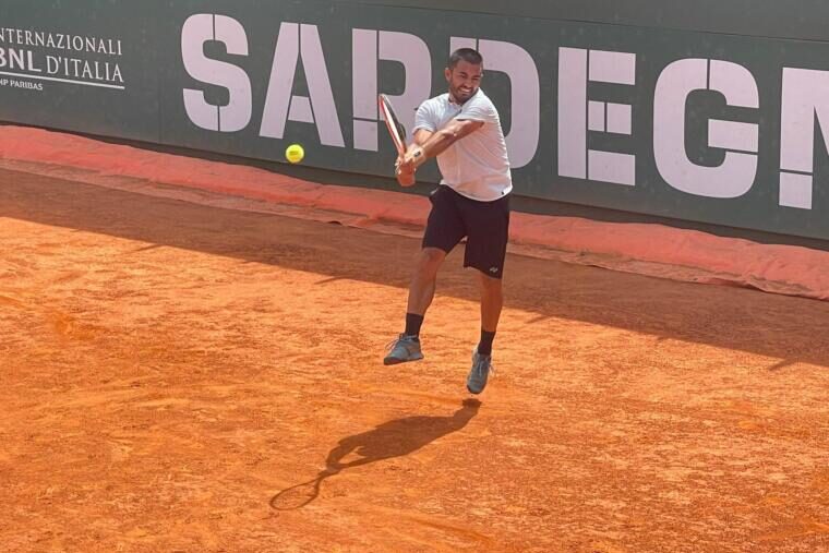 Alessandro Ingarao durante la propria gara