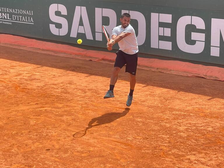 Alessandro Ingarao durante la propria gara