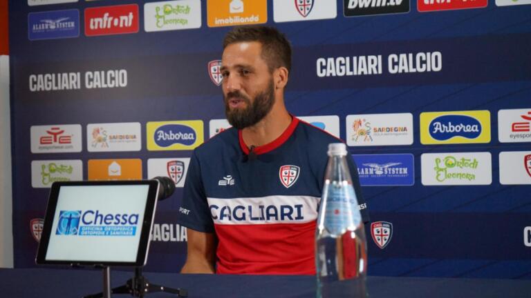 Leonardo Pavoletti, capitano del Cagliari | Foto Centotrentuno