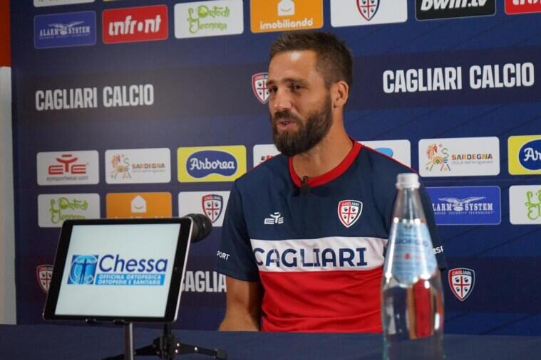 Leonardo Pavoletti, capitano del Cagliari | Foto Centotrentuno