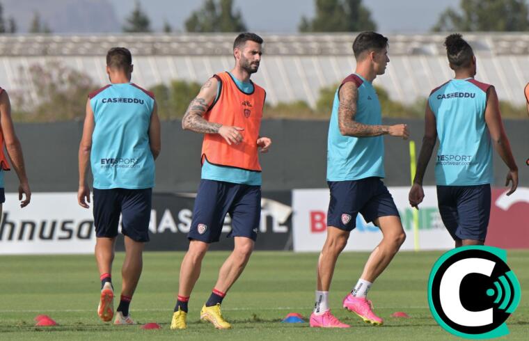 Gaston Pereiro durante un allenamento | Foto Gianluca Zuddas