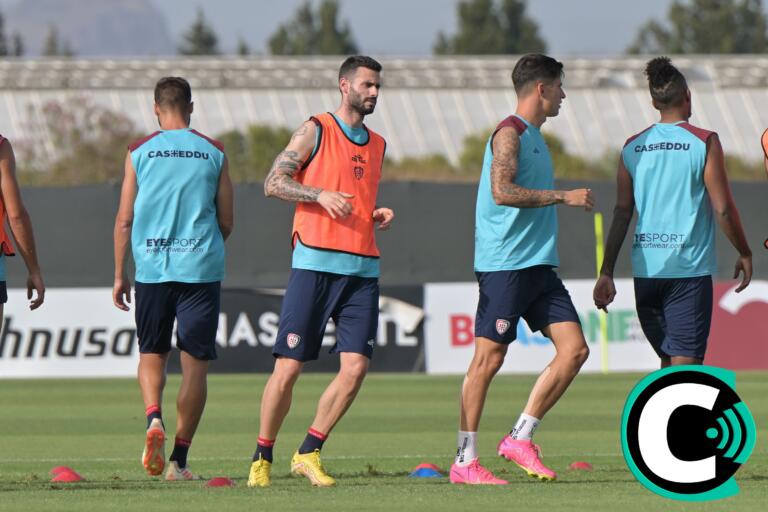 Gaston Pereiro durante un allenamento | Foto Gianluca Zuddas