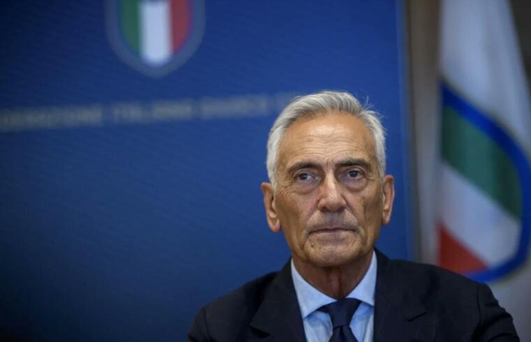 Il presidente della Figc Gravina | Credit FIGC