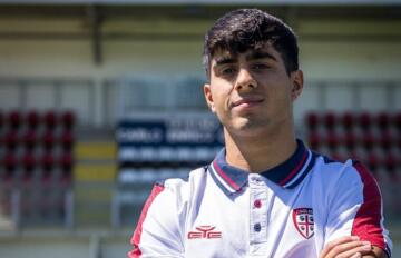 Jacopo Desogus | Foto Cagliari Calcio/Twitter