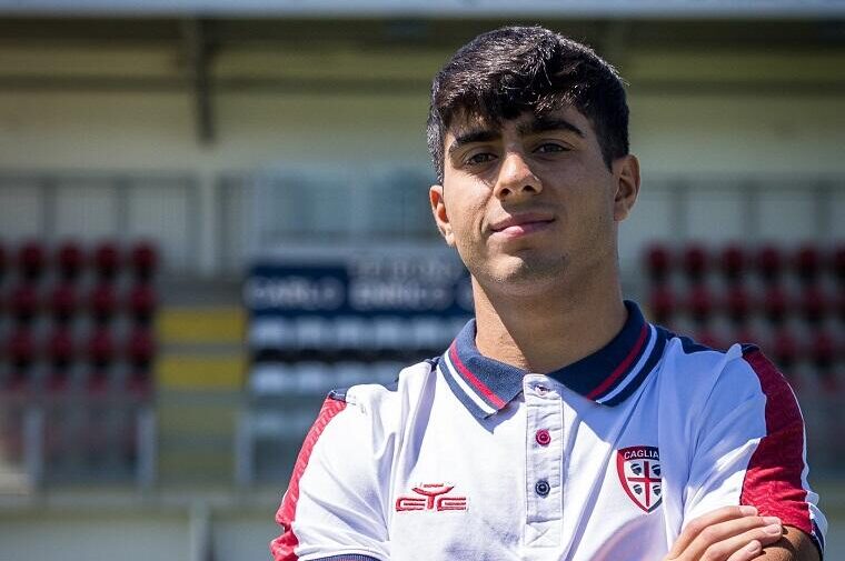 Jacopo Desogus | Foto Cagliari Calcio/Twitter