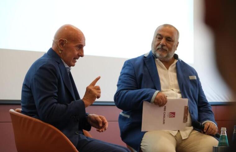 Arrigo Sacchi durante l'evento di Mab&Co