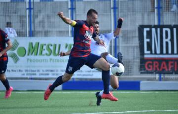 Gigi Scotto durante l'amichevole tra Torres e Latte Dolce | Foto Alessandro Sanna