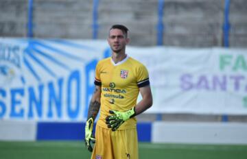 Il portiere della Torres Andrea Zaccagno | Foto Alessandro Sanna