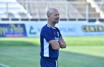 Il tecnico della Torres Alfonso Greco | Foto Alessandro Sanna