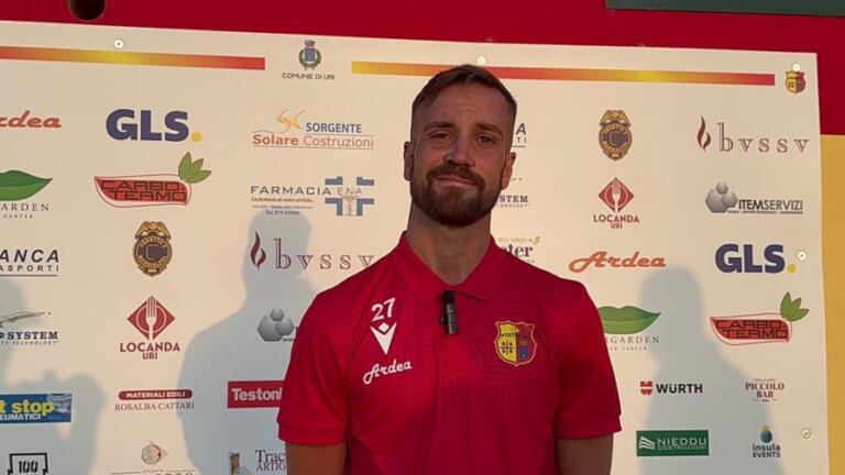 Vittorio Attili, giocatore dell'Atletico Uri | Foto Centotrentuno