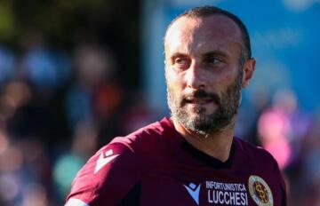 Andrea Luci, capitano del Livorno ed ex giocatore della Torres | Foto Facebook Unione Sportiva Livorno 1915