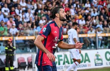 Alberto Dossena in Cagliari-Milan | Foto Luigi Canu