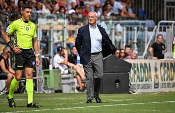 Claudio Ranieri durante Cagliari-Udinese | Foto Luigi Canu