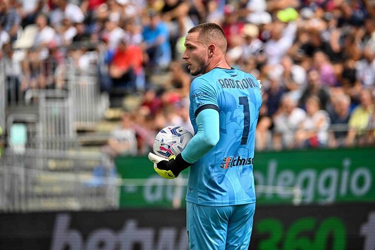 Boris Radunovic durante Cagliari-Udinese | Foto Luigi Canu