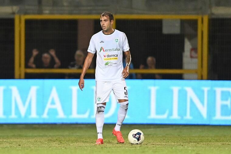 Gabriele Bellodi in Olbia-Cesena | Foto Sandro Giordano