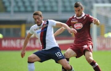 Agim Ibraimi in maglia Cagliari