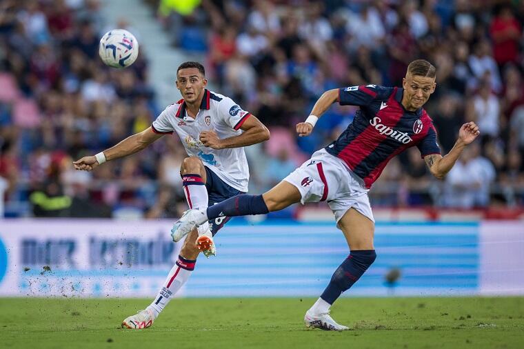 Gabriele Zappa in Bologna-Cagliari | Foto Valerio Spano