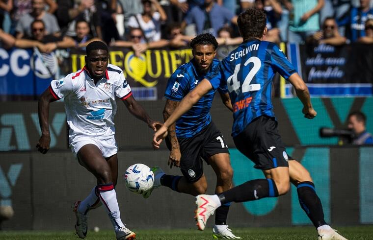 Zito Luvumbo in Atalanta-Cagliari | Foto Valerio Spano