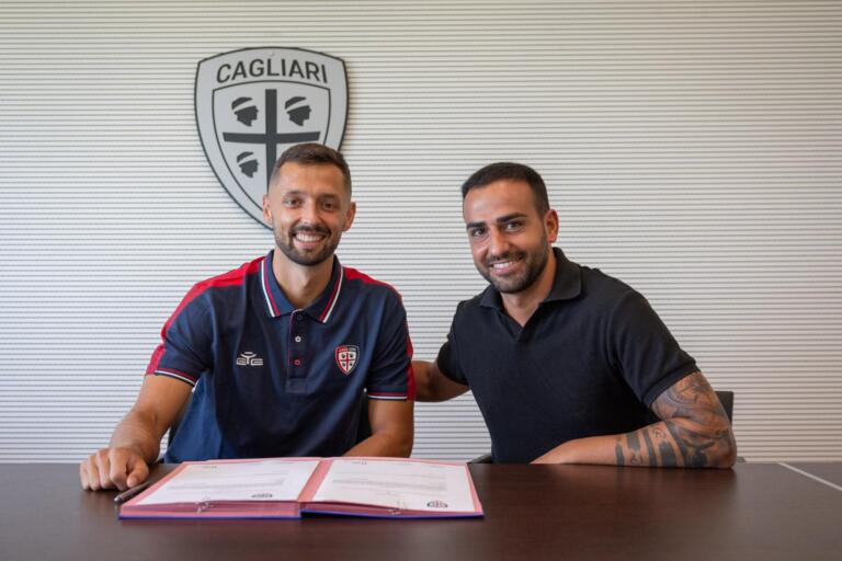 Roberto Meloni insieme a Mateus Wieteska