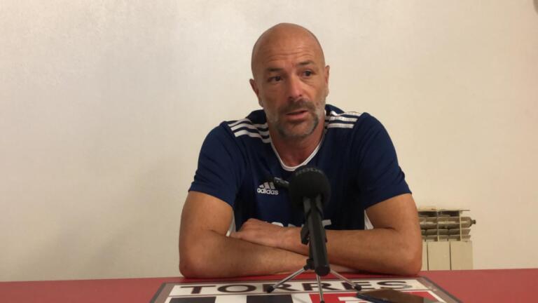 Il tecnico della Torres Alfonso Greco