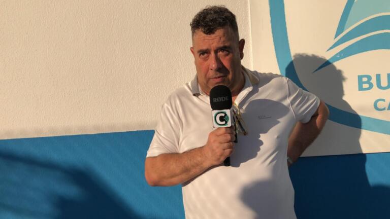 Il patron del Budoni Giovanni Sanna