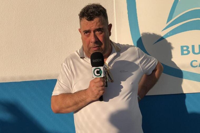 Il patron del Budoni Giovanni Sanna