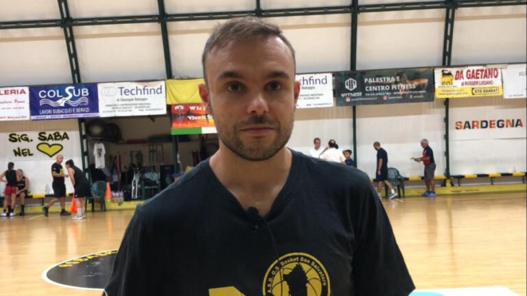 Il coach della Techfind San Salvatore Selargius, Simone Righi