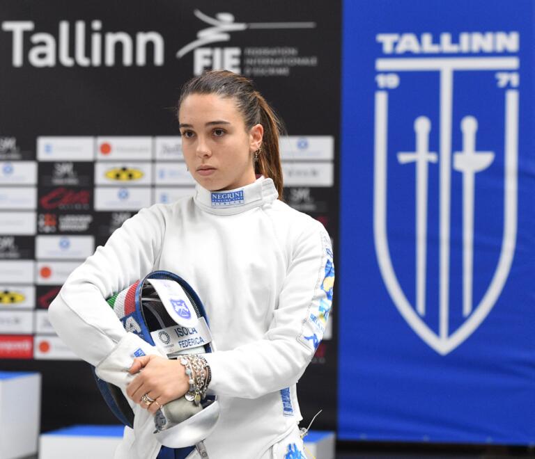 La spadista Federica Isola