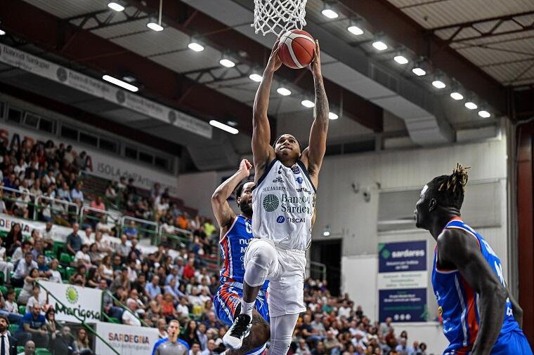 Bree Tyree in Dinamo Sassari -Treviso | Foto Luigi Canu