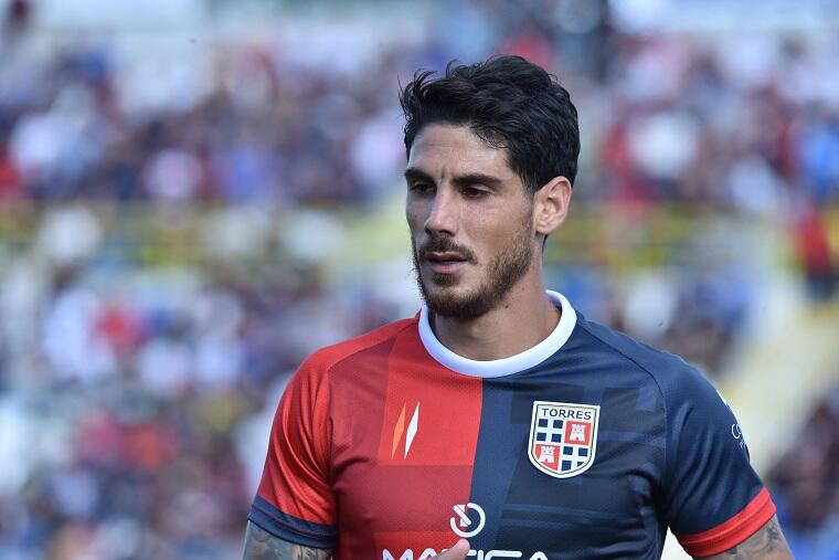 Giuseppe Mastinu durante Torres-Pontedera | Foto Alessandro Sanna