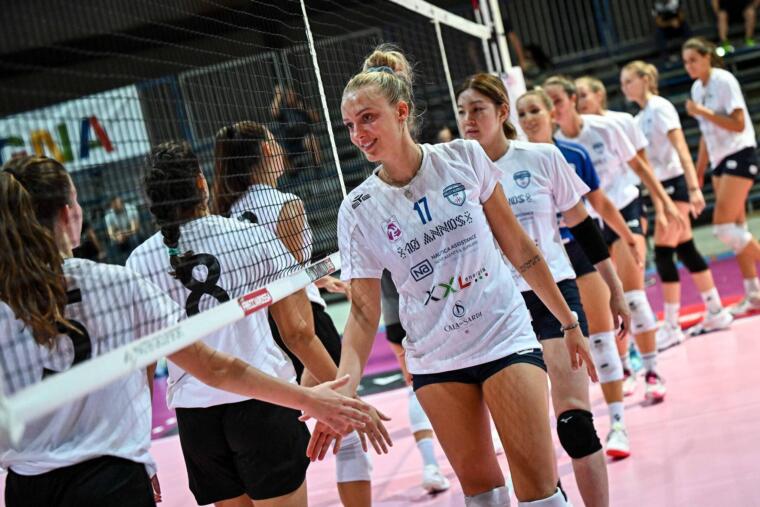 Volley Hermaea Olbia - VollVolley Capo D’Orso Palau Precampionato 2023-2024 Olbia, 20/09/2023 Foto Luigi Canu