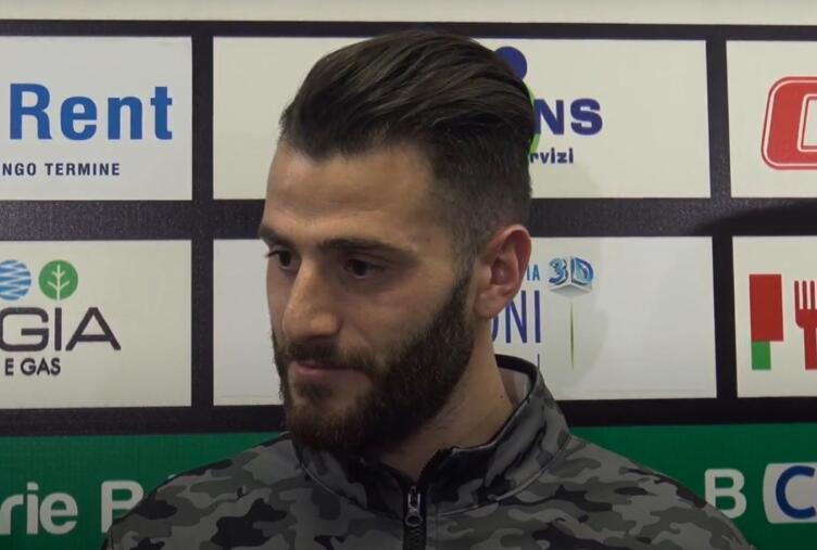 Francesco Nicastro, attaccante del Pontedera