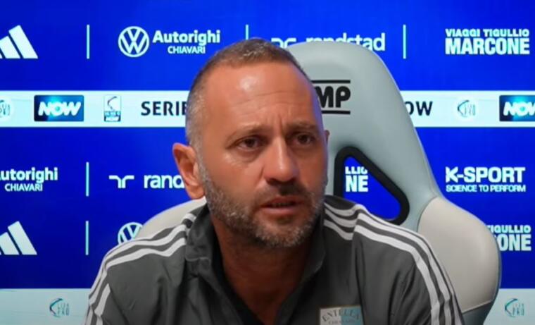Fabio Gallo, tecnico della Virtus Entella