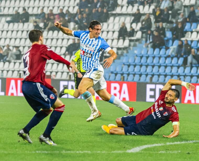 Collodel in azione contro il Sestri Levante | Foto Nicolò Farina