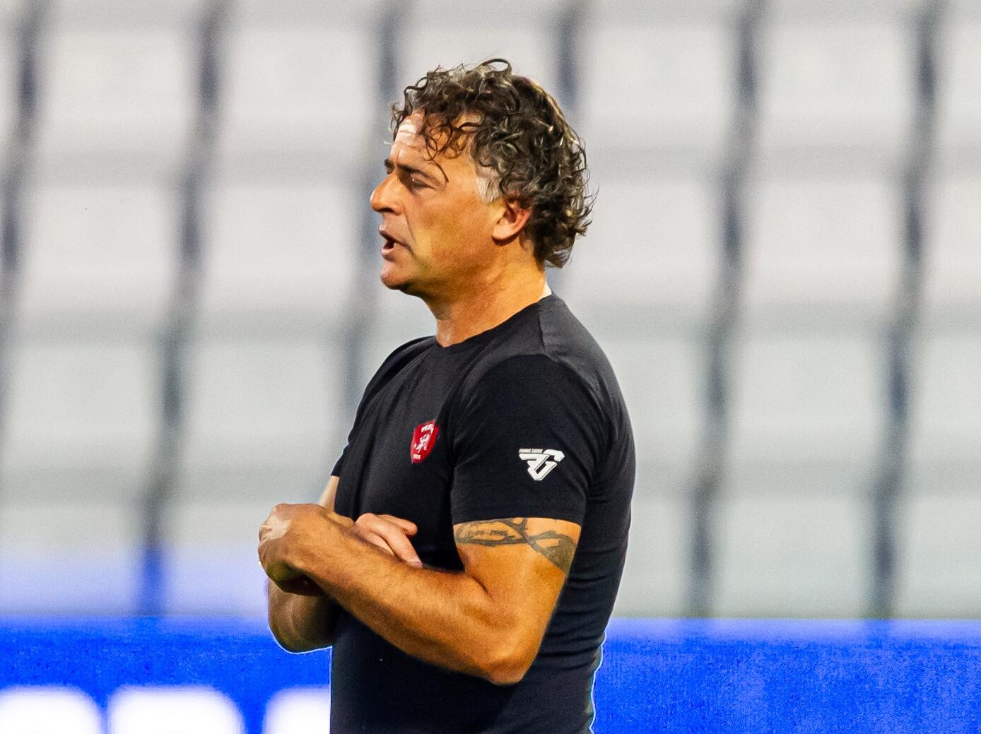 Francesco Baldini, allenatore del Perugia | Foto Nicolò Farina