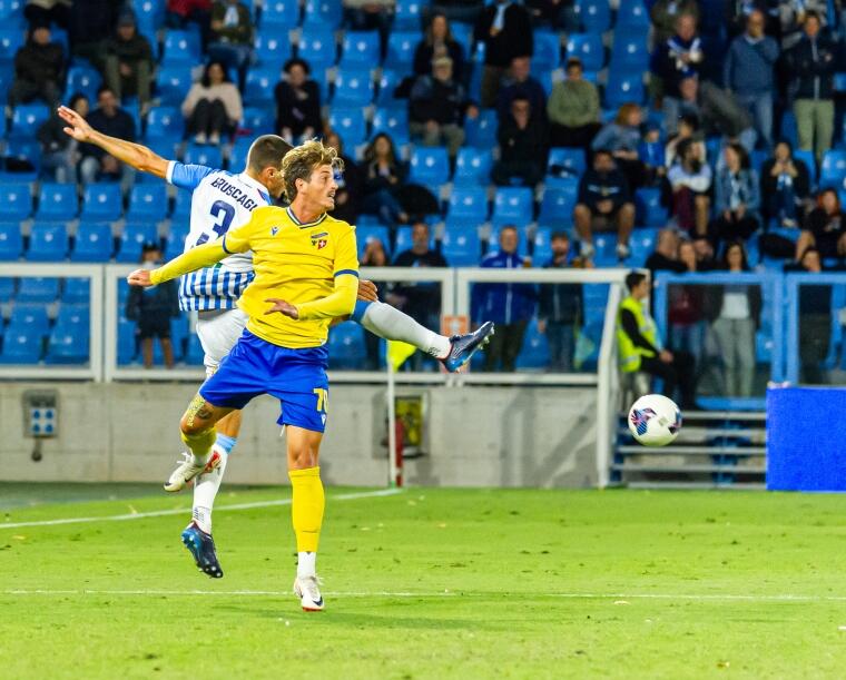 Mauro Semprini, attaccante gialloblù | Foto Nicolò Farina