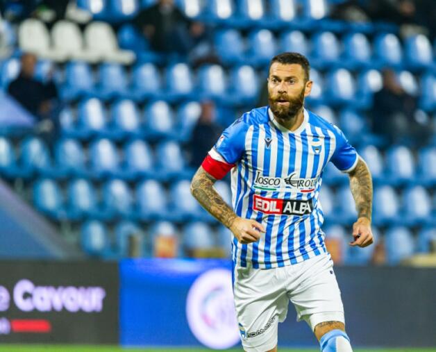 Mirco Antenucci, capitano e bomber della SPAL | Foto Nicolò Farina