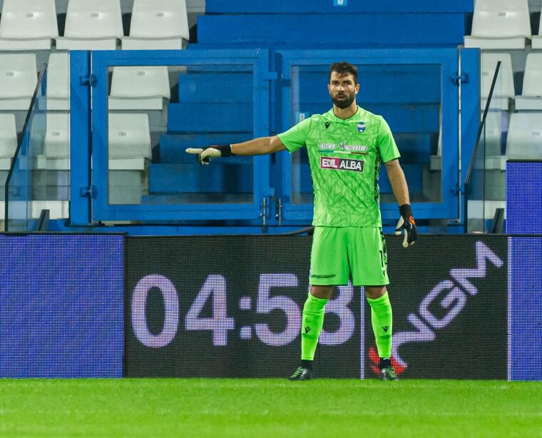 Alfonso, numero uno della SPAL | Foto Nicolò Farina