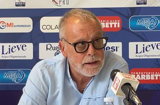 Piero Braglia allenatore Gubbio