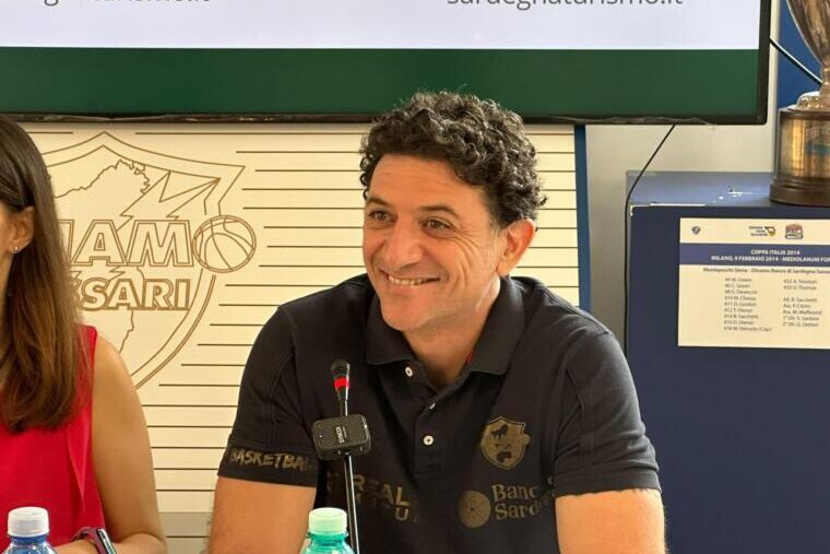 Antonello Restivo, coach della Dinamo Women