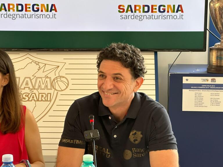 Antonello Restivo, coach della Dinamo Women