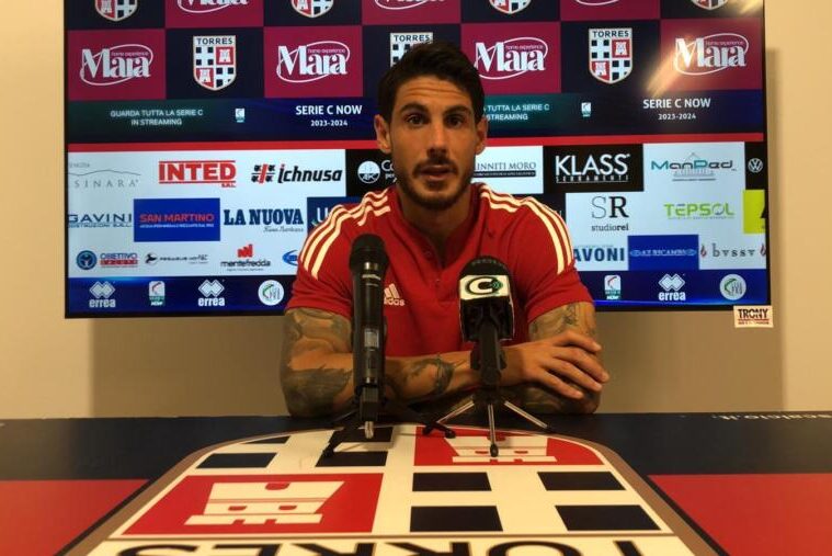 Giuseppe Mastinu, centrocampista della Torres