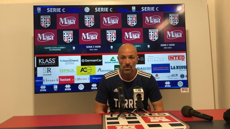 Alfonso Greco, allenatore della Torres