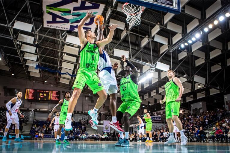 Un momento di King Szczesin-Dinamo Sassari | Foto Basketball Champions League