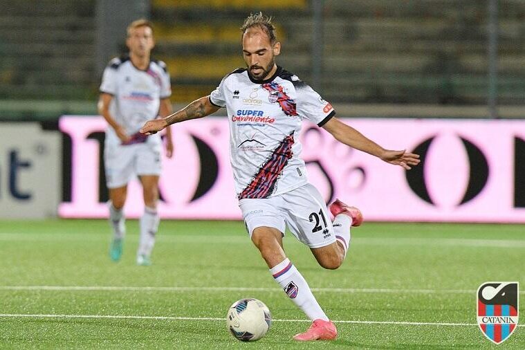 Riccardo Ladinetti, giocatore del Catania | Foto Facebook FC Catania